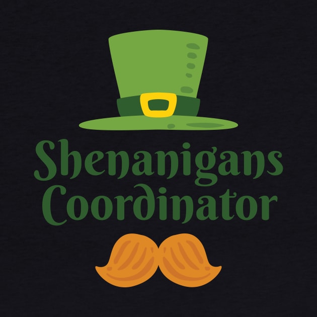 Shenanigans Coordinator St Patricks Day Teacher by Rengaw Designs